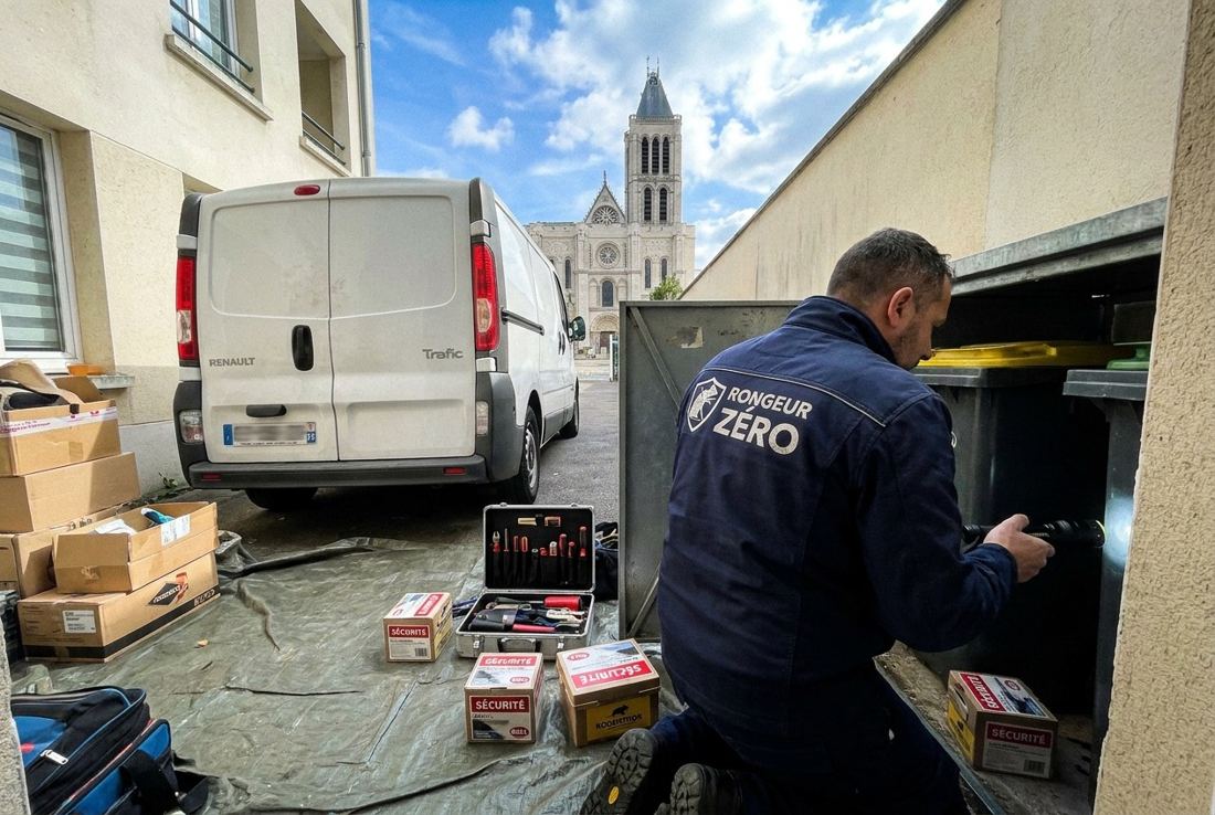 Nuisible rongeur zéro dératisation 93 — le camion atelier